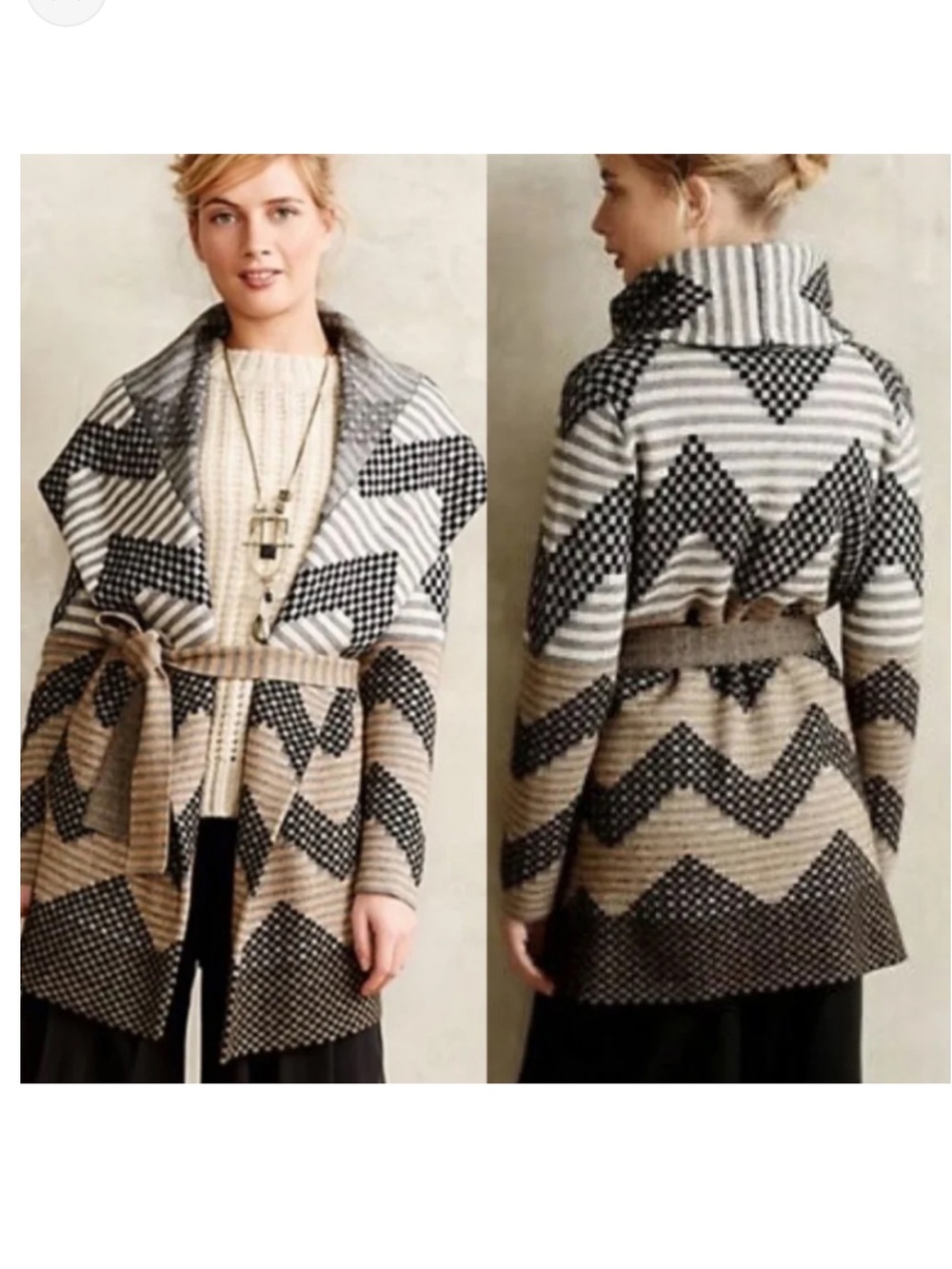 Anthropologie Field and Flower Cardigan Size S